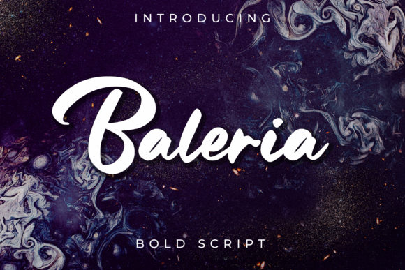 Baleria Handwritten Font for Crafters & Sellers