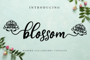 Blossom: A Script Font That Feels Like Handwritten Elegance