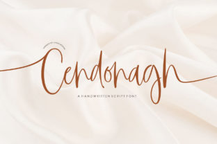 Cendonagh: A Sweet Script Font for Editorial Charm