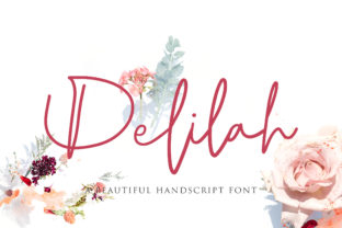 Delilah: A Refined Script Font for Digital Branding