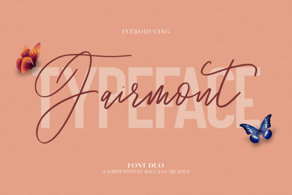 Fairmont Duo: A Script Font Duo That Builds Brand Trust