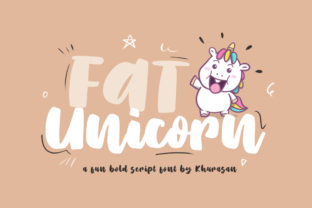 Fat Unicorn: A Bold Script Font That Elevates Your Brand