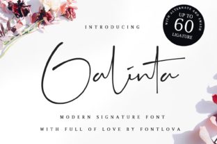 Galinta: A Sweet, Cool Script Font for Thoughtful Editorial Moments