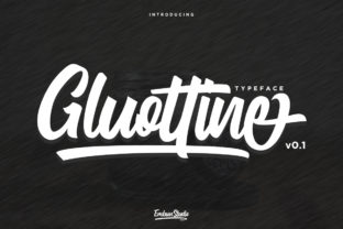 Gluottine: A Modern Calligraphy Font for Polished Branding