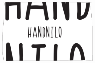 Handnilo: A Warm, Casual Handwritten Typeface for Digital Branding