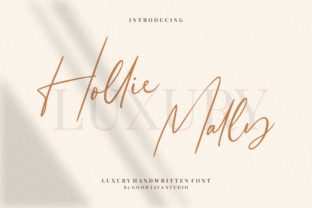 Hollie Mally: A Natural Handwritten Font for Modern Web Design