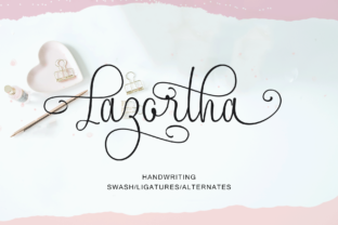 Lazortha: A Thoughtful Handwritten Font for Editorial Moments