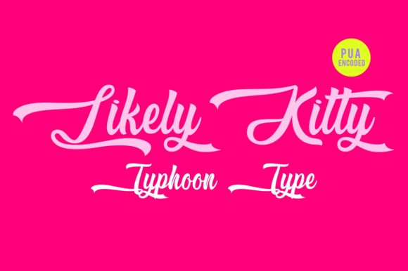Likely Kitty: A Cheerful Script Font for Handmade Brands