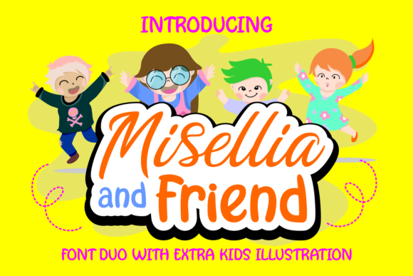 Misellia and Friend Duo: A Playful Script Font for Handmade Charm