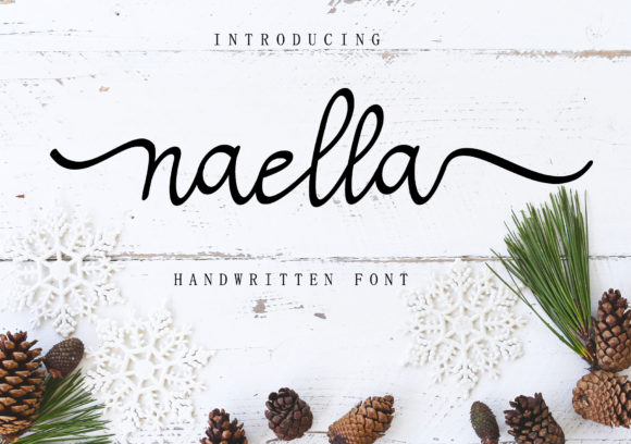 Naella: A Handwritten Script Font That Feels Human, Not Hectic