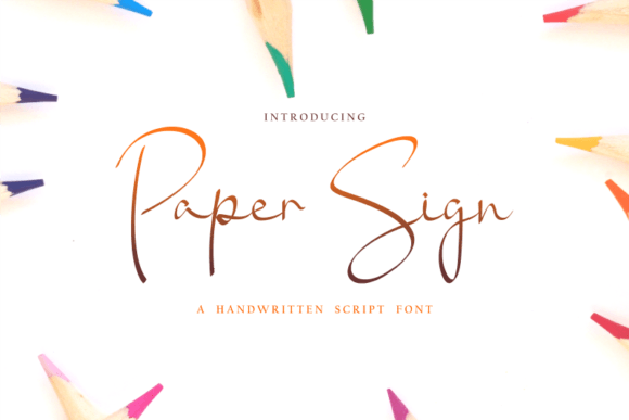 Paper Sign: A Premium Script Font for Scroll-Stopping Marketing