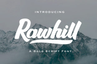 Rawhill: A Bold Script Font That Commands Attention