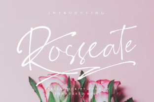 Rosseate: A Stylish Script Font for Small Business Branding