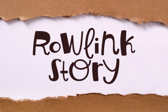 Rowlink Story: A Script Font That Makes Your Brand Feel Human