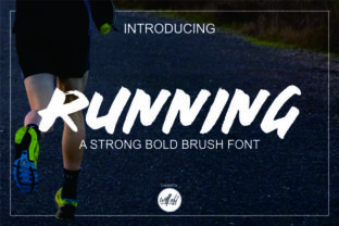 Running: A Bold Script Font That Elevates Real Small Business Branding