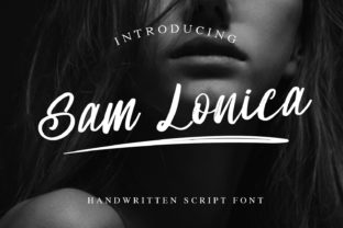 Sam Lonica: A Premium Script Font That Elevates Real Small Business Branding