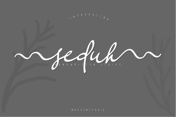 Seduh: A Premium Script Font for Small Business Branding