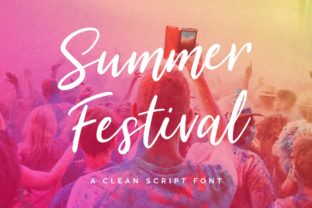 Summer Festival: A Playful Yet Polished Script Font for Digital Brands