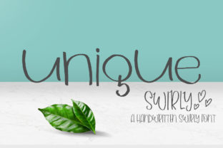Unique Swirly: A Romantic Script Font That Elevates Digital Branding