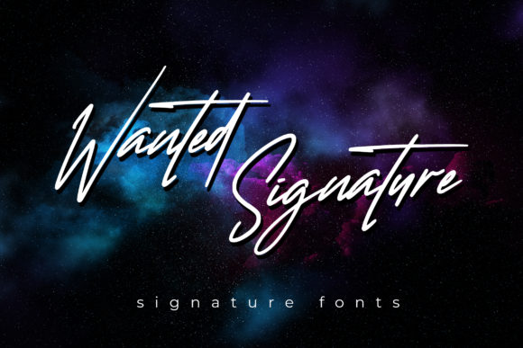 Wanted Signature: A Thoughtful Script Font for Editorial Moments